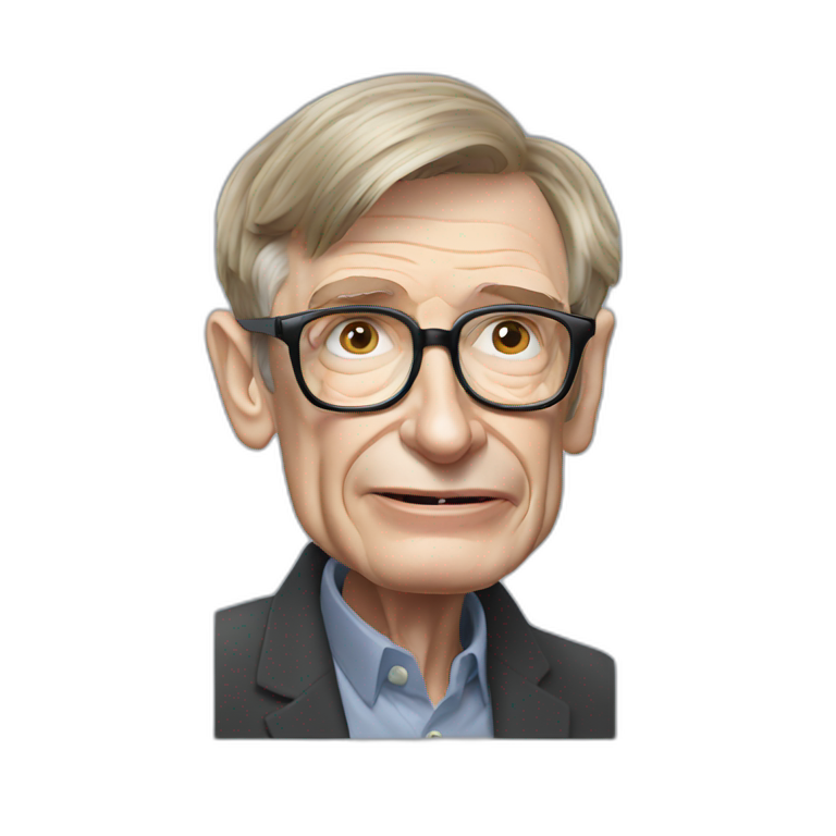 Stephen Hawking | AI Emoji Generator