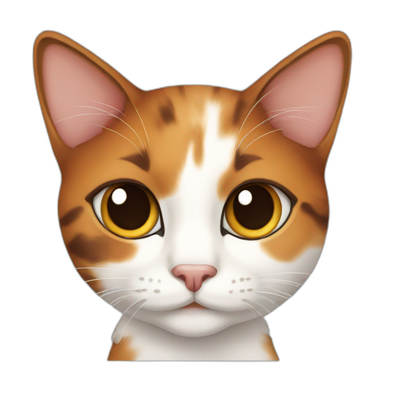 Calico Cat Full Body | AI Emoji Generator