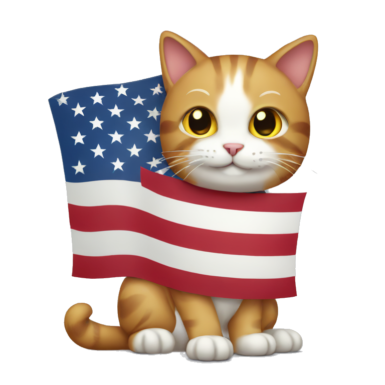 cat with a slovenian flag | AI Emoji Generator