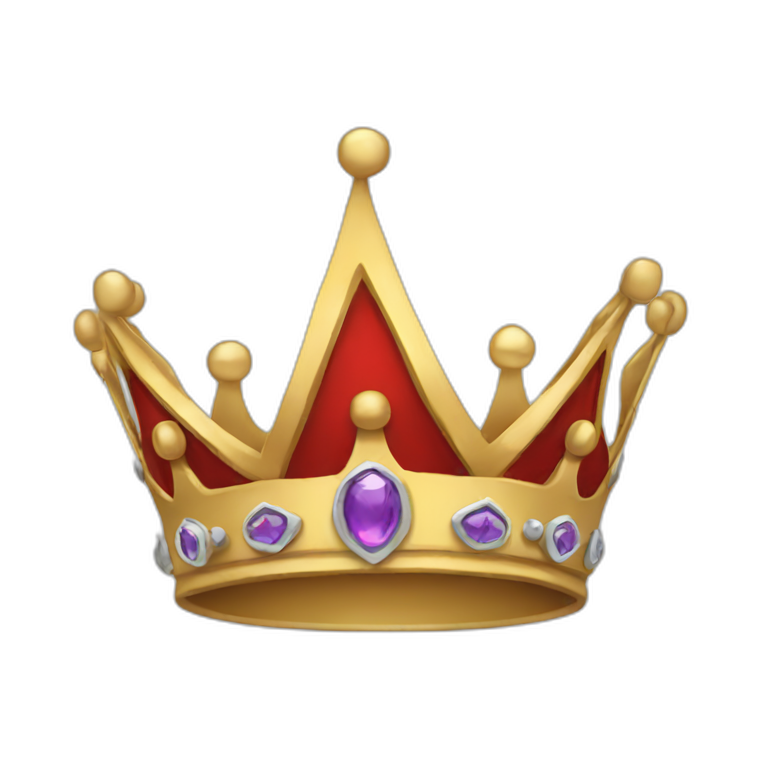 purple crown | AI Emoji Generator