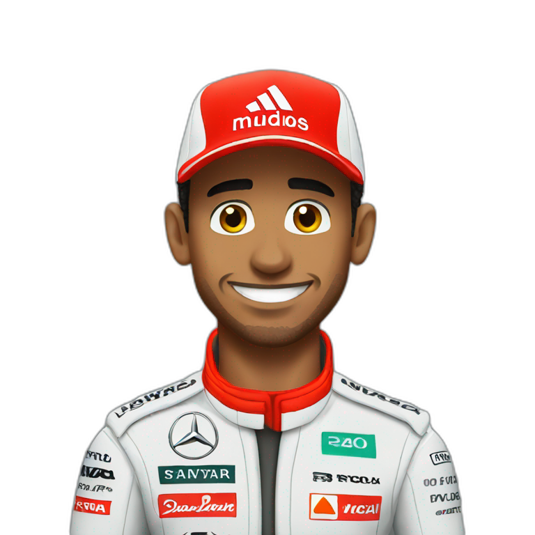 lewis hamilton | AI Emoji Generator