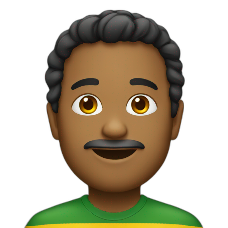 Brazilian Guy nervous | AI Emoji Generator