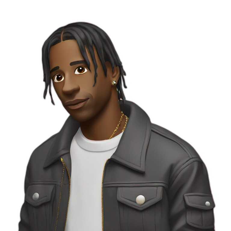 Skin Fortnite Travis Scott | AI Emoji Generator