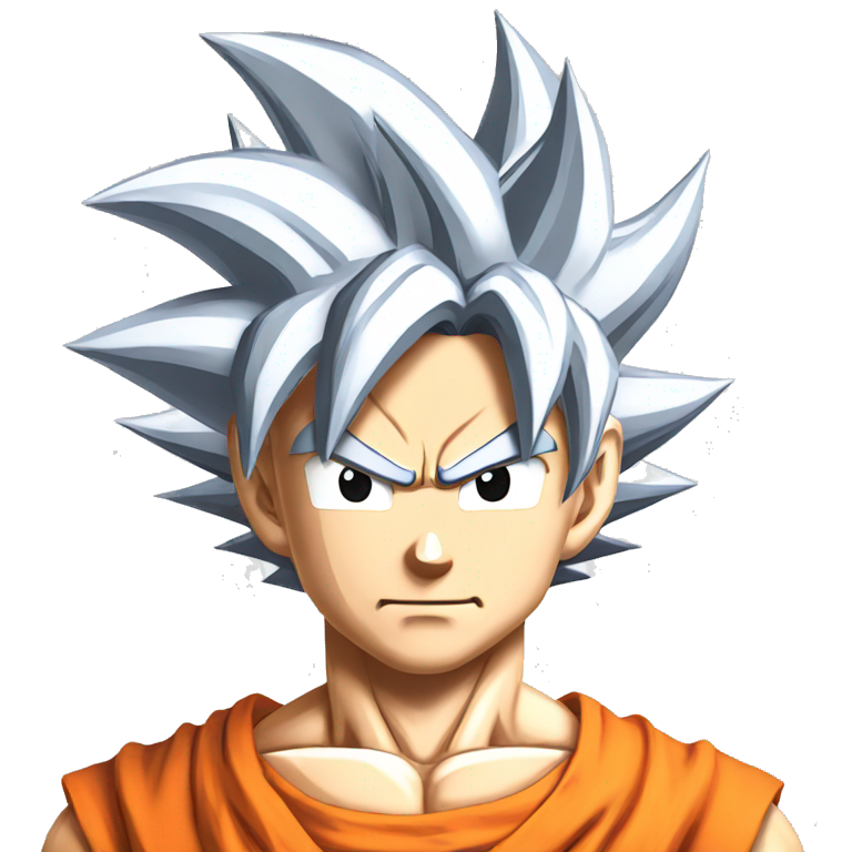 Goku with the super sayadin god | AI Emoji Generator