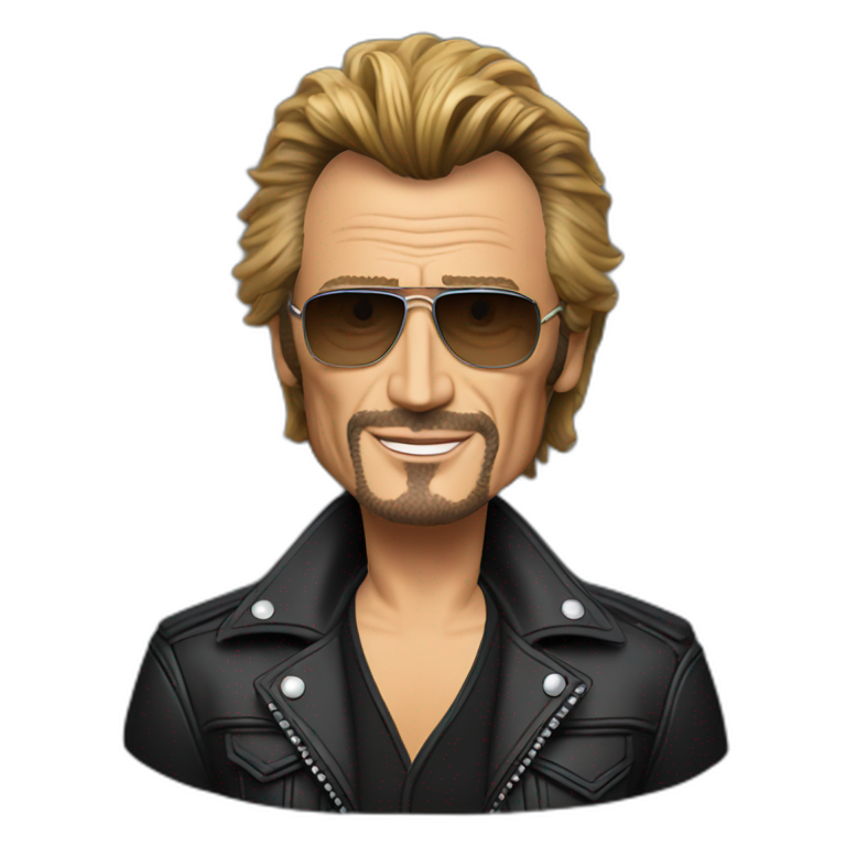 johnny hallyday | AI Emoji Generator