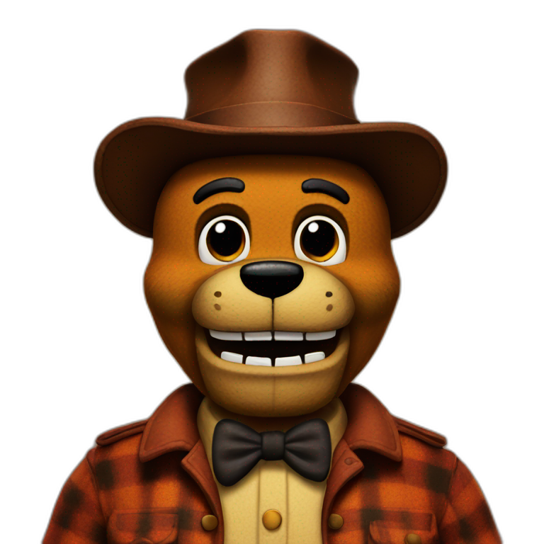 Glamrock freddy fazbear | AI Emoji Generator