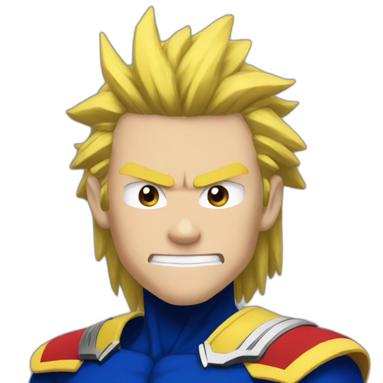 All might | AI Emoji Generator