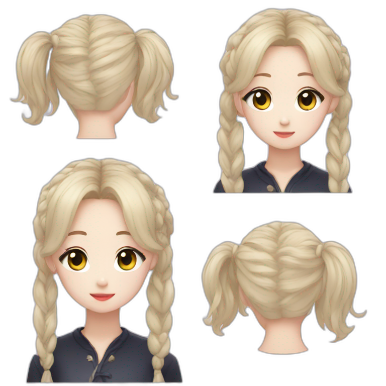 Jinsoul | AI Emoji Generator