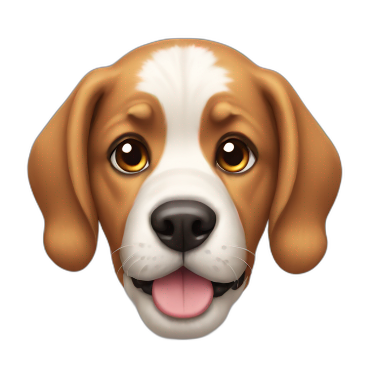 snarling dog | AI Emoji Generator