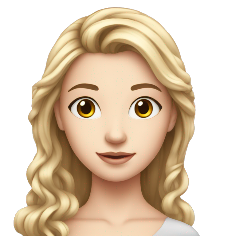 white teen girl talking with popular girls | AI Emoji Generator