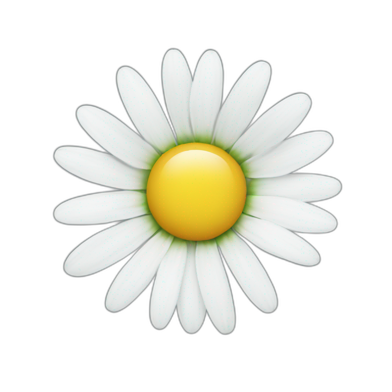 Daisy flower | AI Emoji Generator