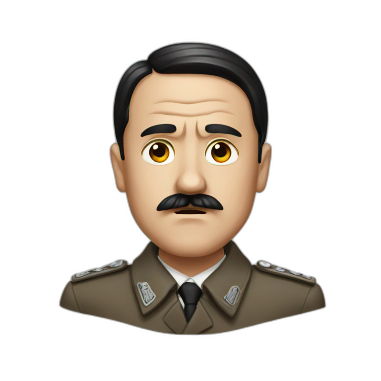 Hitler Smiling | AI Emoji Generator