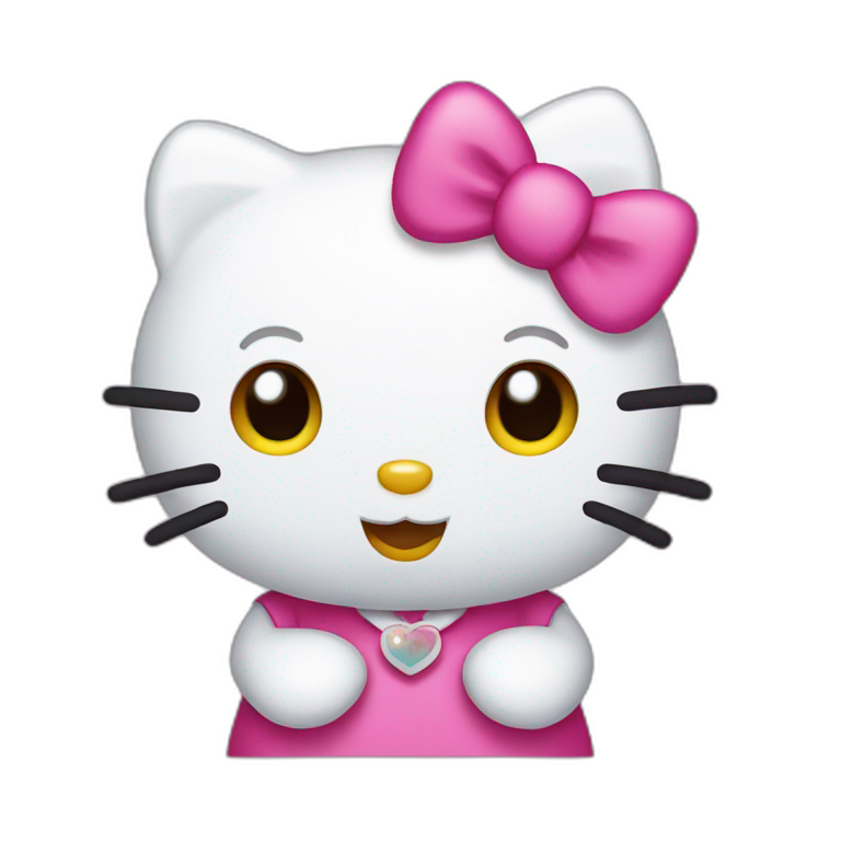 Hello Kitty | AI Emoji Generator