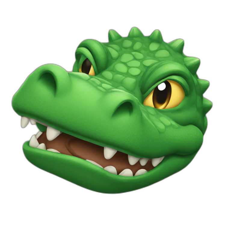 Monty gator | AI Emoji Generator