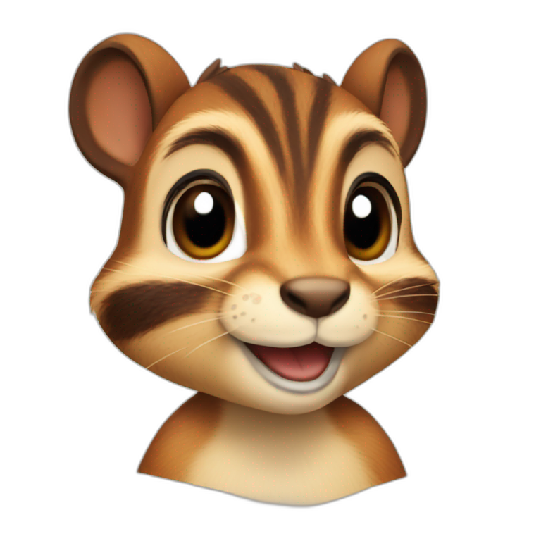 Chipmunk | AI Emoji Generator