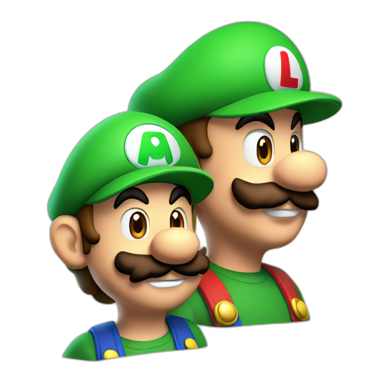 mario and luigi | AI Emoji Generator