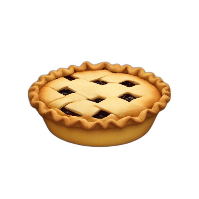 pink and brown cream-piece of pie | AI Emoji Generator