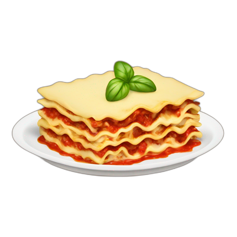 eating lasagna | AI Emoji Generator