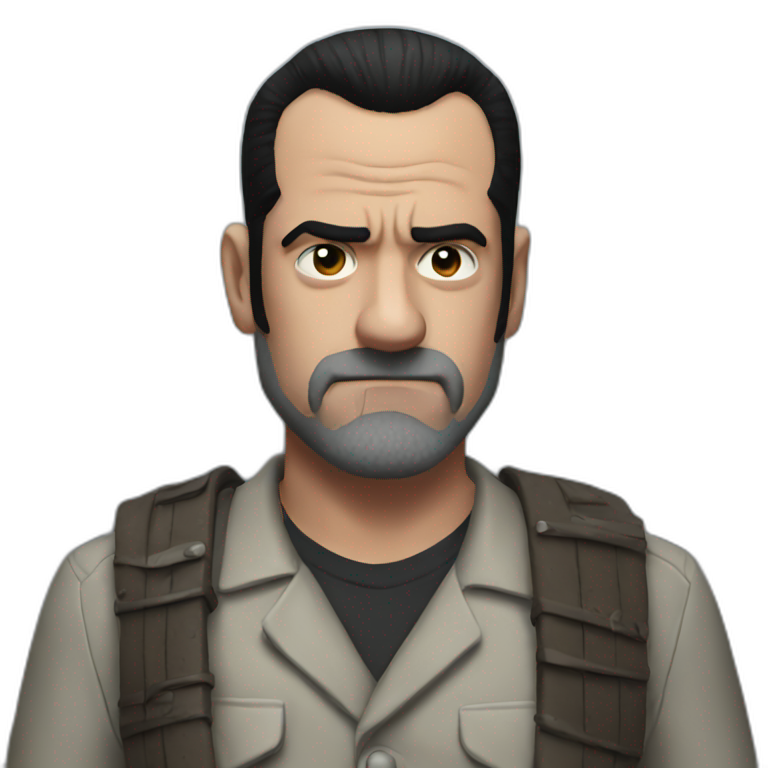 Negan baseball bat | AI Emoji Generator