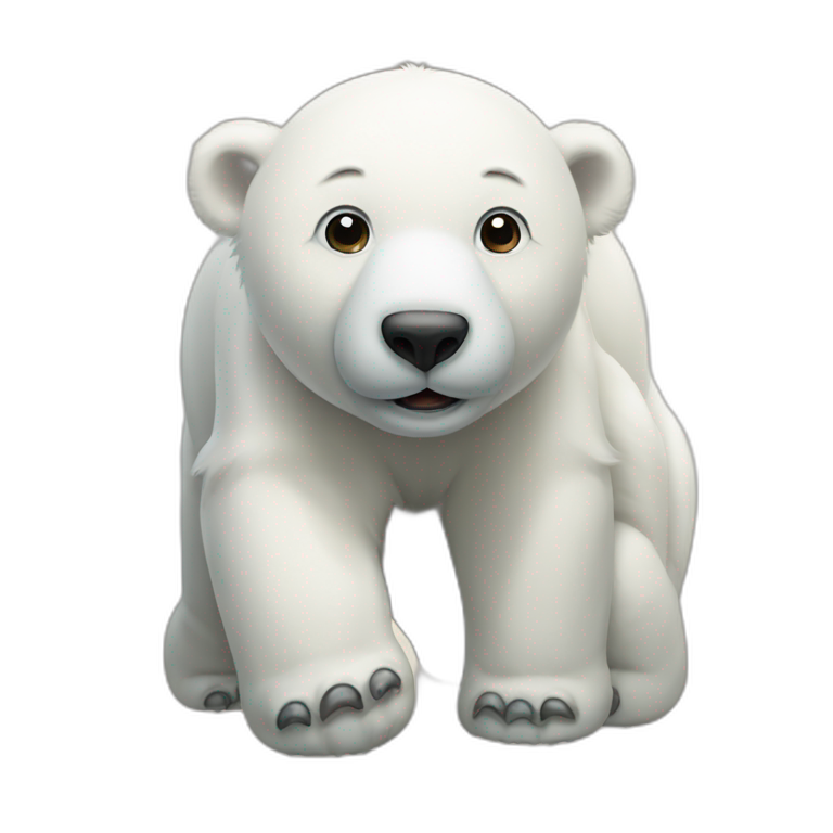 polar bear | AI Emoji Generator