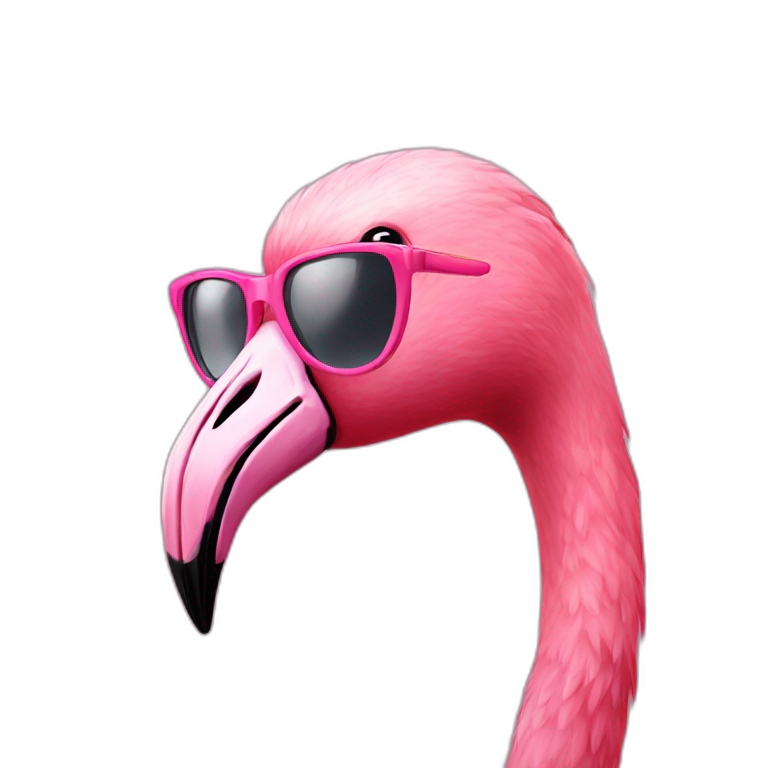 Flamingo Fancy Form Glasses – US Novelty