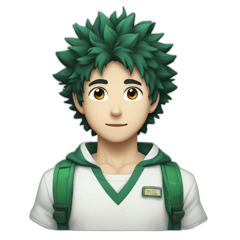 Izuku midorya | AI Emoji Generator