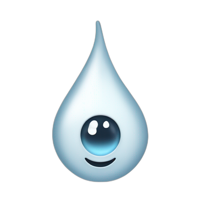 water drop | AI Emoji Generator