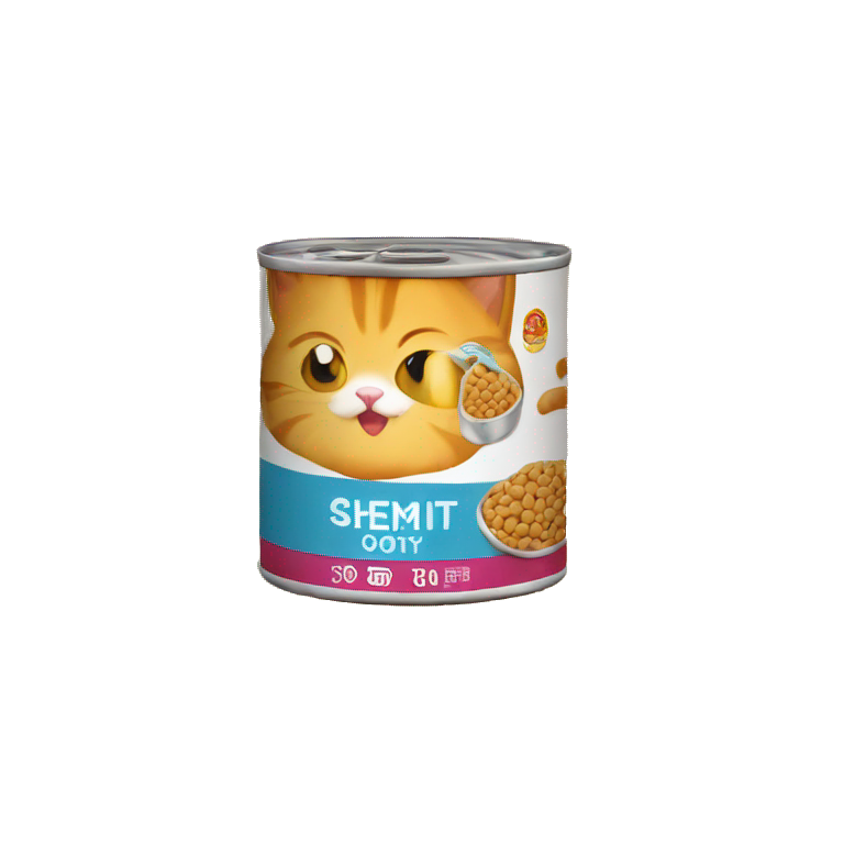 cat food logo | AI Emoji Generator