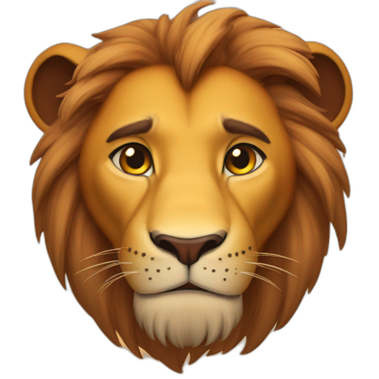 lion king simba | AI Emoji Generator