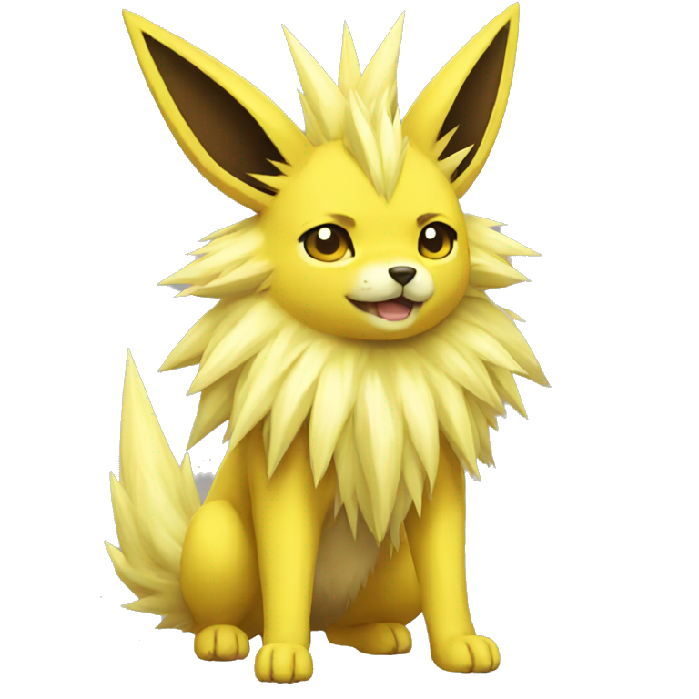 Jolteon-Ninetails full body | AI Emoji Generator