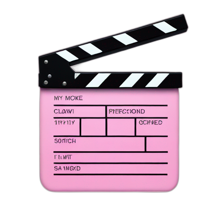 OWL ON A CLAPPERBOARD | AI Emoji Generator