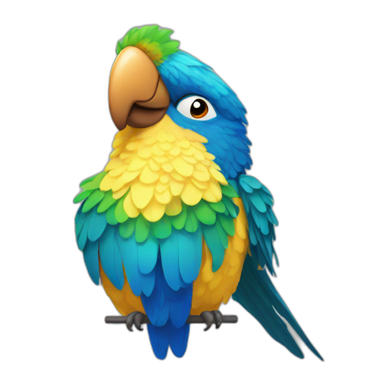 cat (party parrot) | AI Emoji Generator