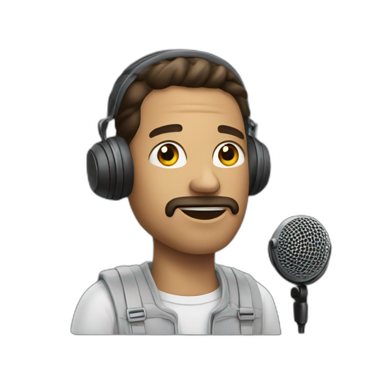 podcast microphone | AI Emoji Generator