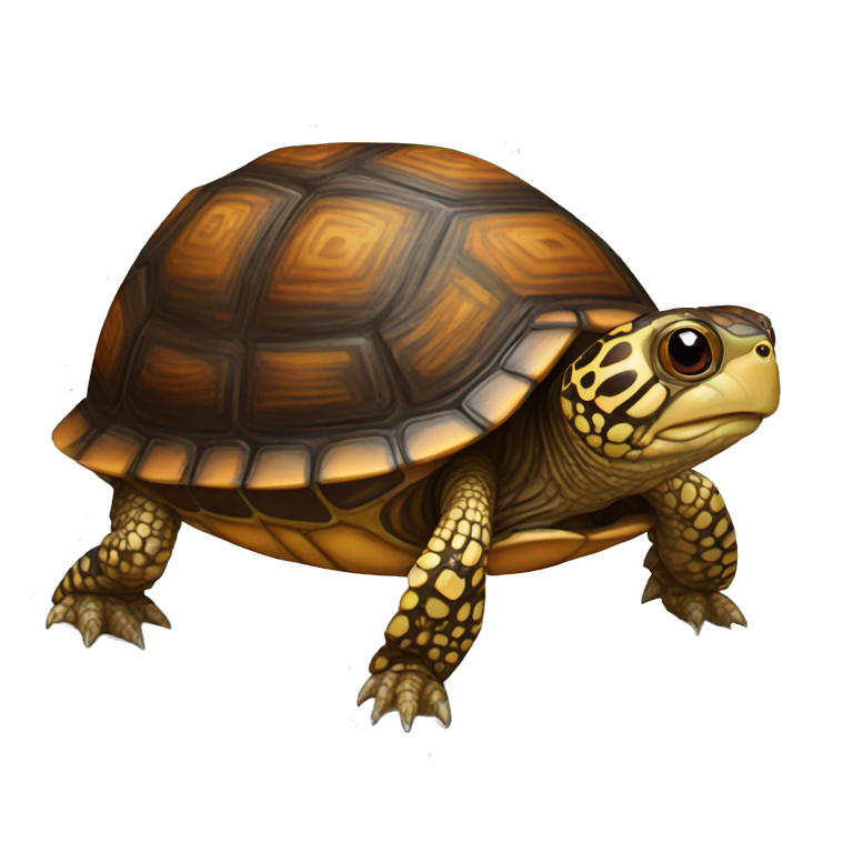 Ornate Box Turtle | AI Emoji Generator