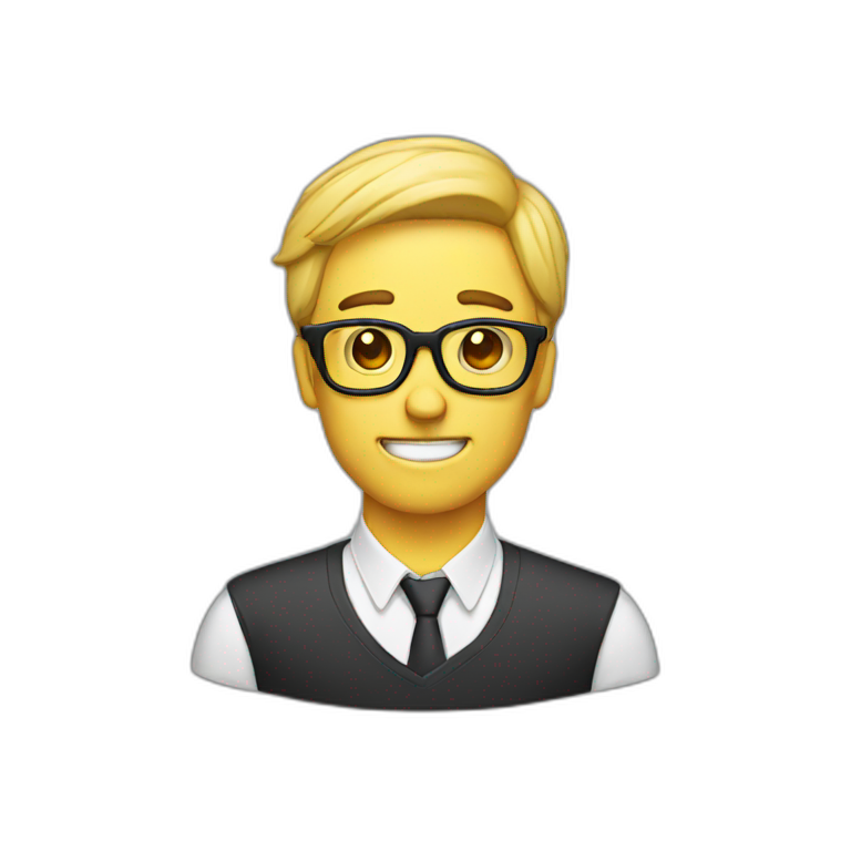 nerd emoji but with braces | AI Emoji Generator