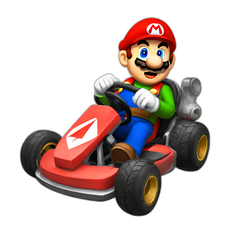 mario kart without mario | AI Emoji Generator