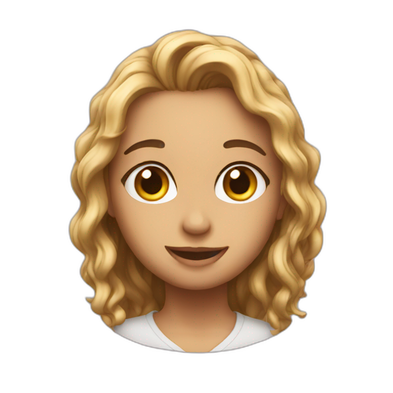 Girl Who Loves To Eat Ai Emoji Generator 1396