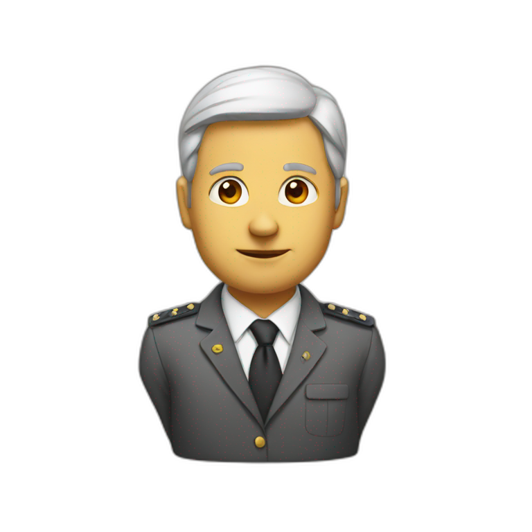 young politics leader | AI Emoji Generator