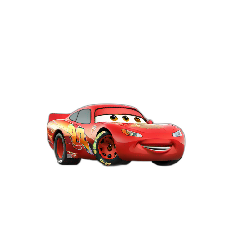 FLASH McQUENN from CARS movie | AI Emoji Generator