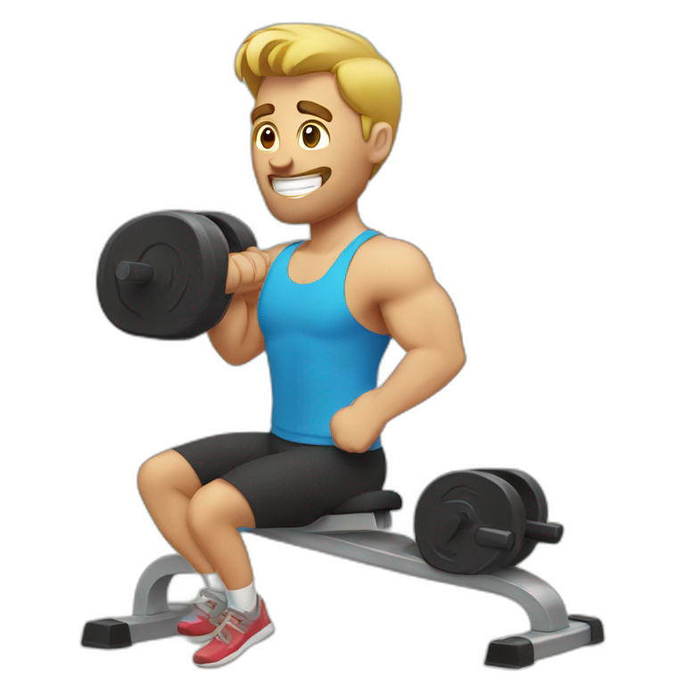 Working out | AI Emoji Generator