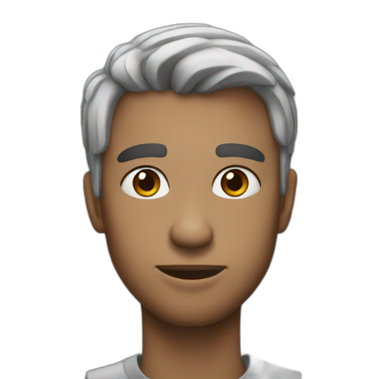 guy with rizz face | AI Emoji Generator