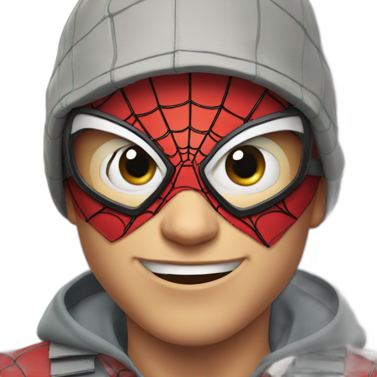 Spider Man Tirando Corazones Ai Emoji Generator