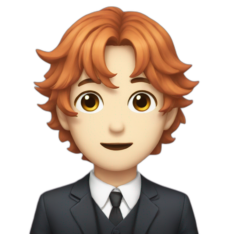 Chuuya nakahara | AI Emoji Generator