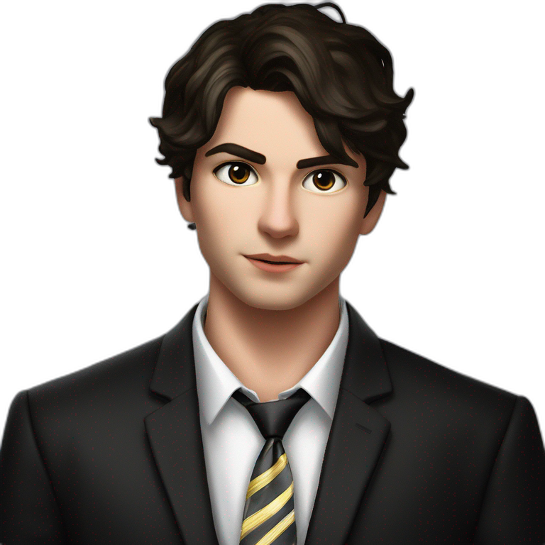 sophisticated man in formal attire | AI Emoji Generator