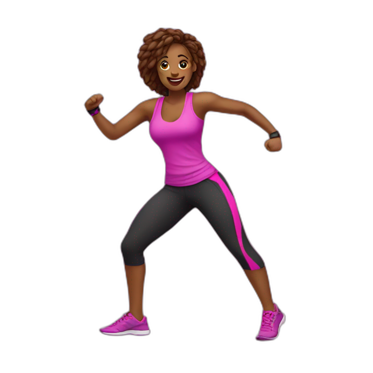 Zumba instructor | AI Emoji Generator