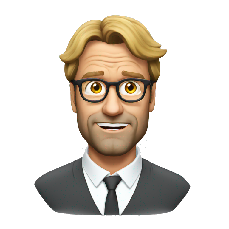 Klopp feel dizzy | AI Emoji Generator