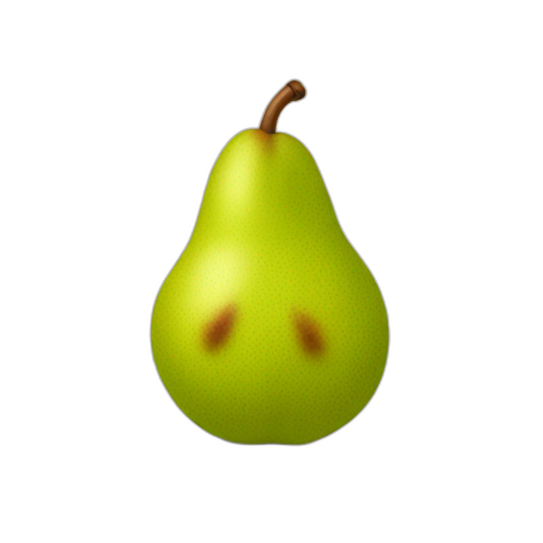 punky pear | AI Emoji Generator