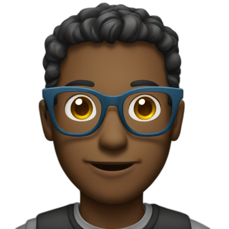 Rudra With Glasses Ai Emoji Generator