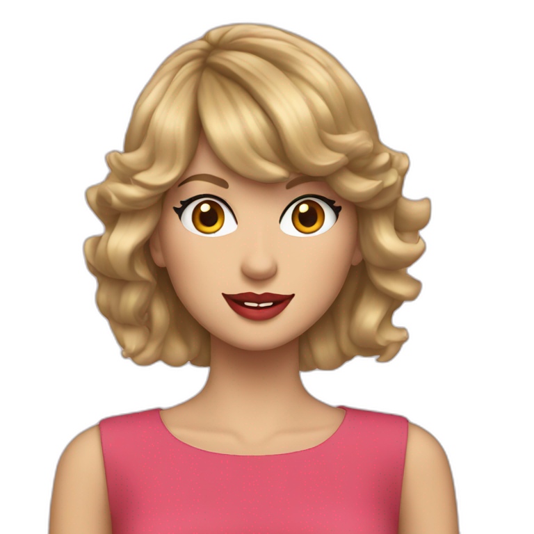 Taylor swift shocked | AI Emoji Generator