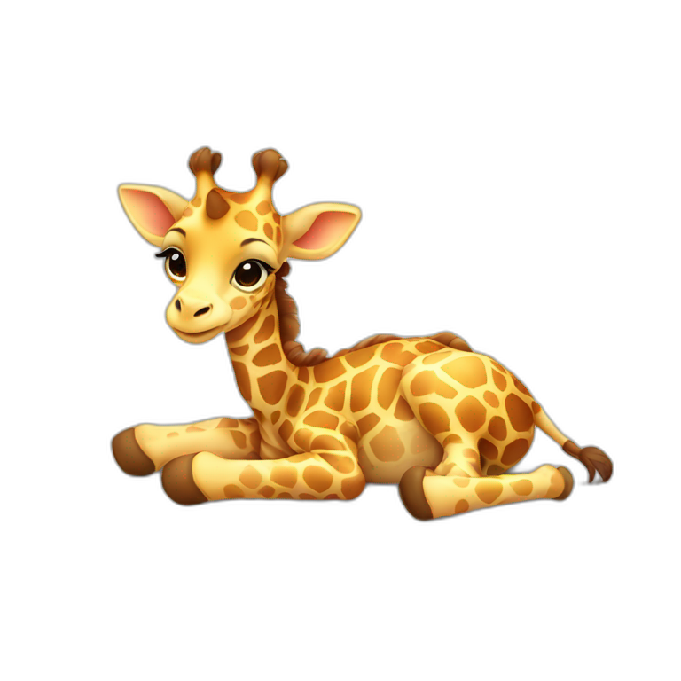 cute cat giraffe | AI Emoji Generator